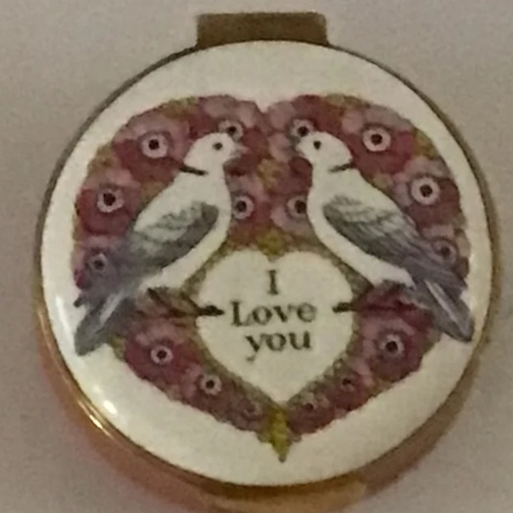 I love Bird Enamel Trinket Box - Picture 3 of 5